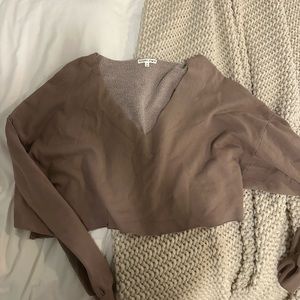 Cropped long sleeve